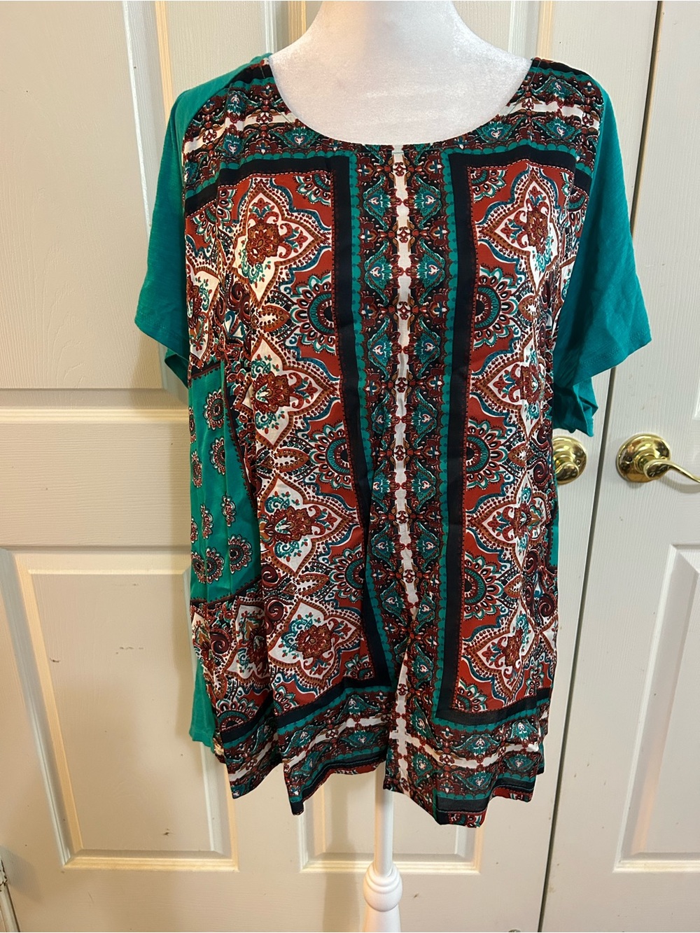 NWT Lucky Brand short sleeve tee, 3X